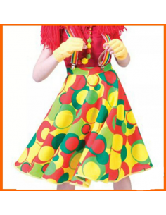 Gonna Clown Multicolore Bimba | Damas Italia