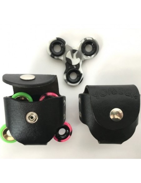 Custodia Yo-yo o 2 Fidget Spinner in Pelle Yomega