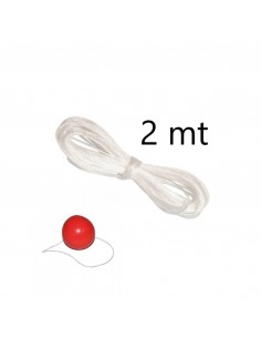 Filo Elastico Trasparente per Naso clown 2mt | Damas Italia