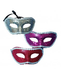 Maschera Elegante Pailettes | Damas Italia