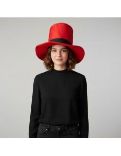 Cilindro Rosso Morbido | Damas Italia