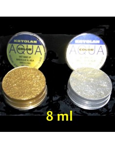 Trucco Aquacolor Kryolan Metallic 8 ml | Damas Italia
