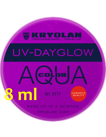 Trucco Aquacolor Kryolan Fluorescente - UV  8 ml