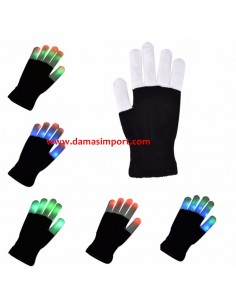 Guanti con tutte le dita luminose | Damas Italia