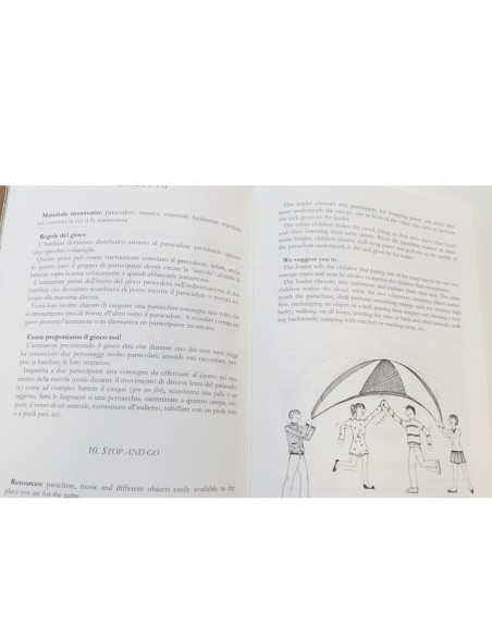 Libro- Cerchio in Cerchio Giochi con paracadute