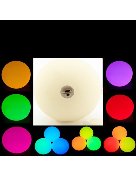 Pallina Contact Led Ricaricabile 95 mm