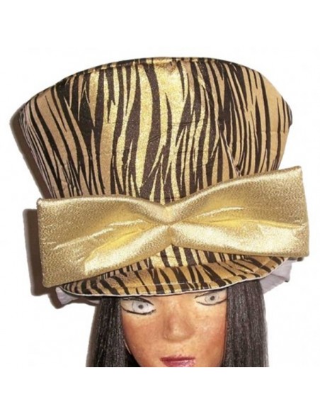 Cappello Zebrato con Fiocco