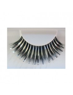 Ciglia nera con Argento | Damas Italia
