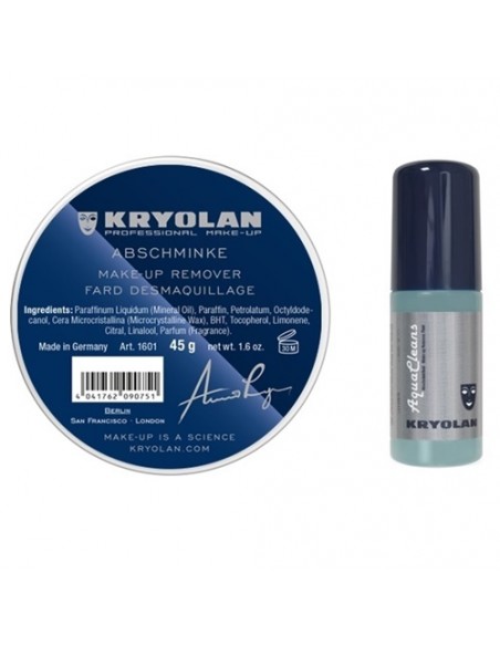 Struccante Make Up Remover (K1601) e Aquacleans (K1660)- Kryolan