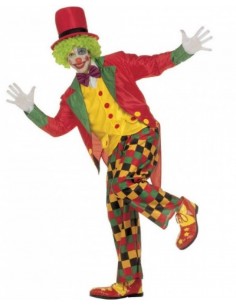 Costume Clown Classico Adulto taglia S | Damas Italia