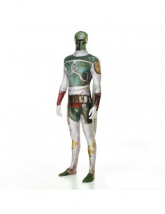 Morphsuit Star Wars Boba Fett Zappar L | Damas Italia