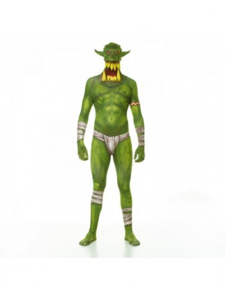 Morphsuit Monster Orco Verde Jaw Dropper