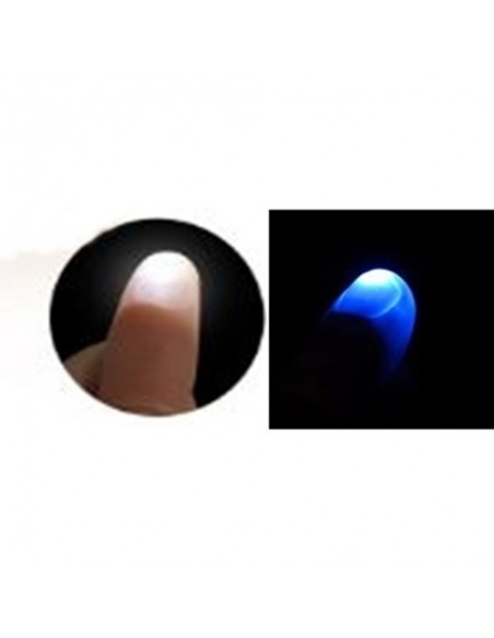 Falso Pollice con Luce  - colore Bianco / Blu / Rosso