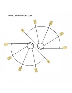 Ventaglio Fuoco Russian Fire Fan | Damas Italia
