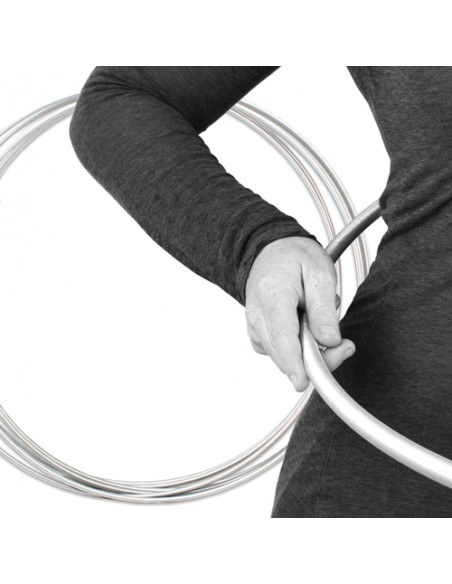 Hula Hoop in Alluminio Lucidato 90 cm