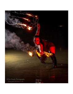 Ventaglio Fuoco Fire Fan Lotus | Damas Italia