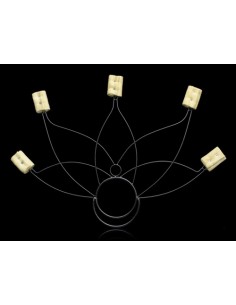 Ventaglio Fuoco Fire Fan Lotus | Damas Italia