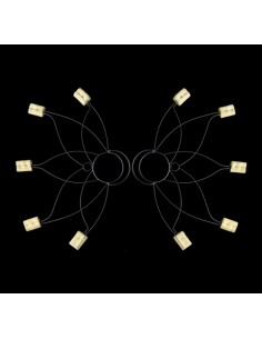 Ventaglio Fuoco Fire Fan Lotus | Damas Italia