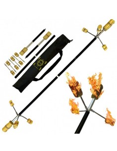 Bastone Dragon Fire Staff FNG Smontabile | Damas Italia