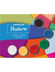 Aquacolor Kryolan Water Color 6 colori | Damas Italia