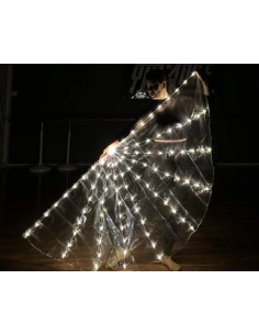 Bandiera Led Ricaricabile Bianca | Damas Italia