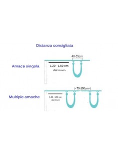 Amaca Yoga Aerea PRIOR Low Stretch 6 MT - Damas Italia