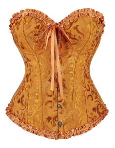 CORSETTO BUSTINO Gold taglia L | Damas Italia