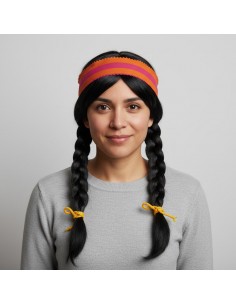 Parrucca Trecce Hippy-Indiana | Damas Italia