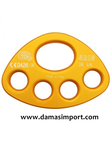 Piastra Moltiplicatore Ancoraggio 4Rig