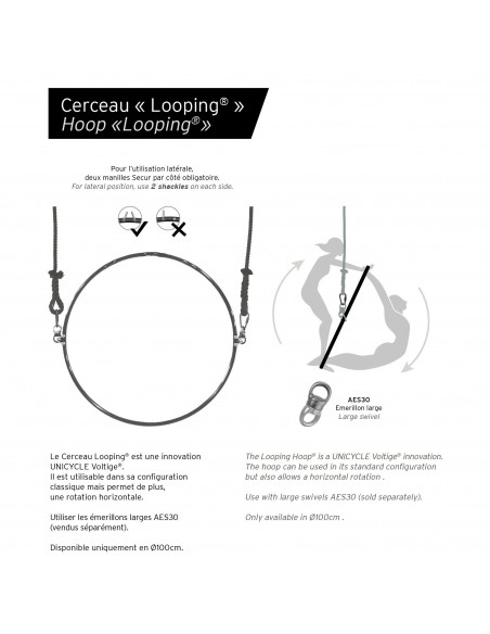 Cerchio Aereo Voltige Looping Tippy Lyra