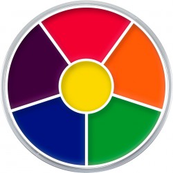 Supracolor Kryolan Dayglow Circle - uv Cremosi