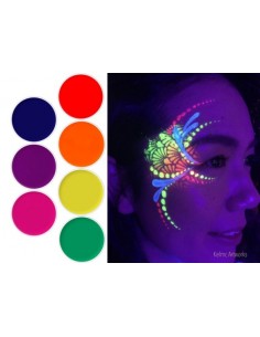 Trucco Aquacolor Kryolan Fluorescente - UV 4ml