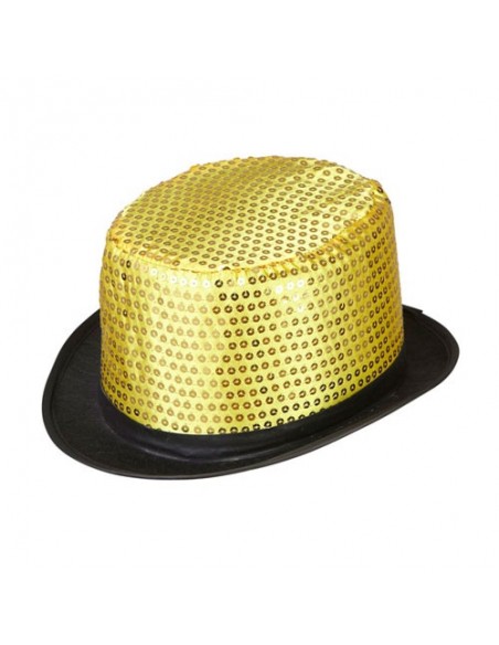 Mezzo Cilindro Paillettes Oro