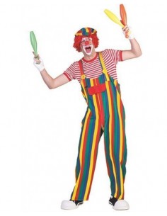 Salopette a Righe Clown | Damas Italia
