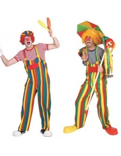 Salopette a Righe Clown - Damas Italia