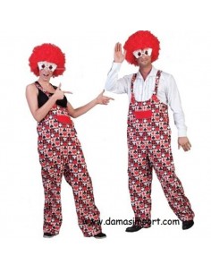 Salopette Clown disegno Magia | Damas Italia