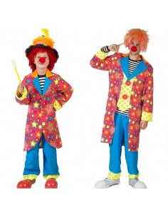 Costume Completo STELLE Clown Bimbo / Adulto | Damas Italia