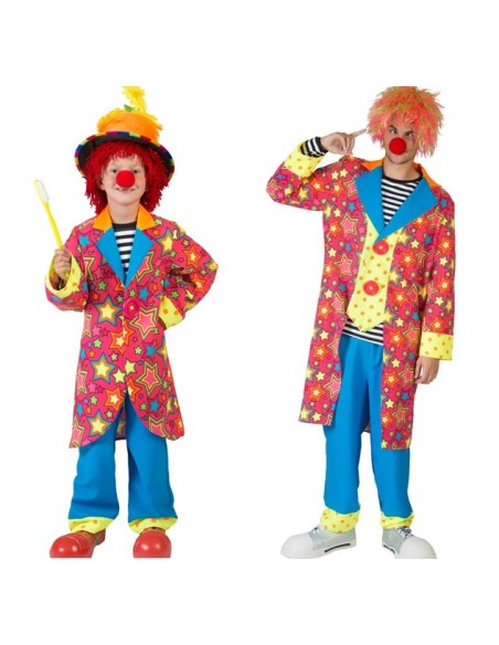Costume Completo STELLE Clown Bimbo / Adulto