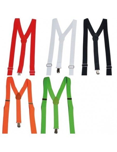 Bretelle Uomo Monocolore