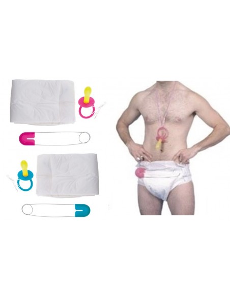 Costume Baby Adulto - Pannolone