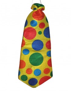 Cravatta Clown Gigante Pois | Damas Italia