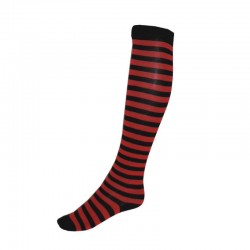 Calze Righe Rosse e Nero | Damas Italia