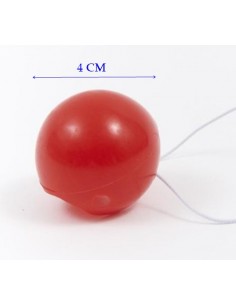 Naso Clown Plastica rigida con Elastico - Damas Italia