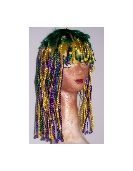 Parrucca Trecce Multicolore