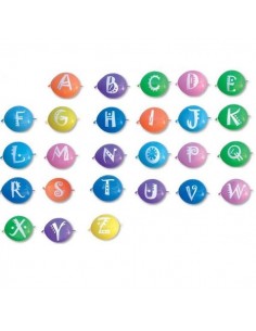 Palloncini Lattice Link con Lettere - 35 cm/ 14"