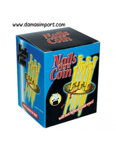 Moneta Trafitta - Nails Thru Coins