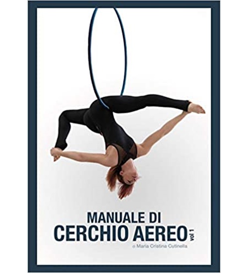 Diametro 105 cm Play Juggling Cerchio Aereo per Discipline AEREE E ACROBATICA Aerea con Coppia Ganci Grilli Inox