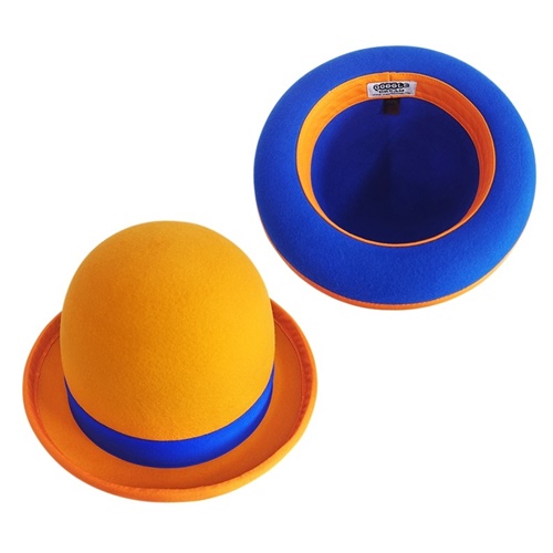 juggle dream juggling hat orange blue